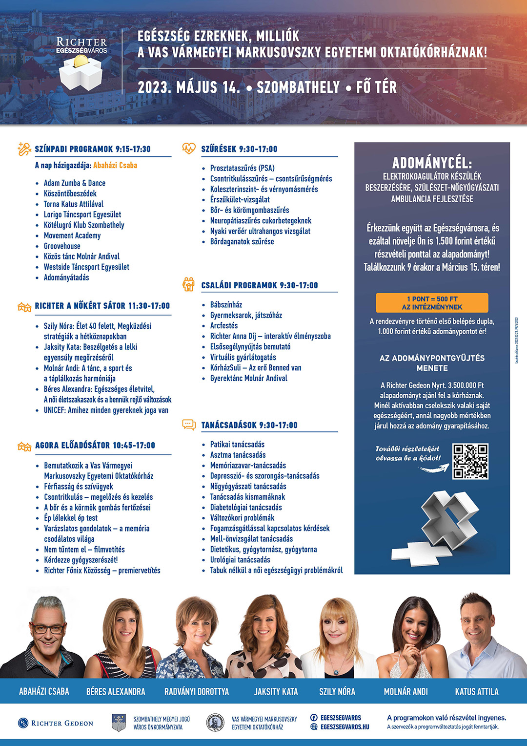 EV 2023 A3 plakat Szombathely